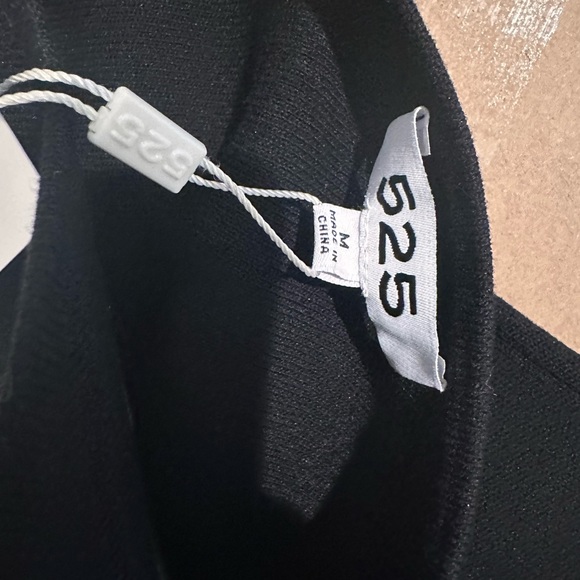 525 America Asymmetrical Sweater In Black Size Medium NWT - Picture 7 of 7